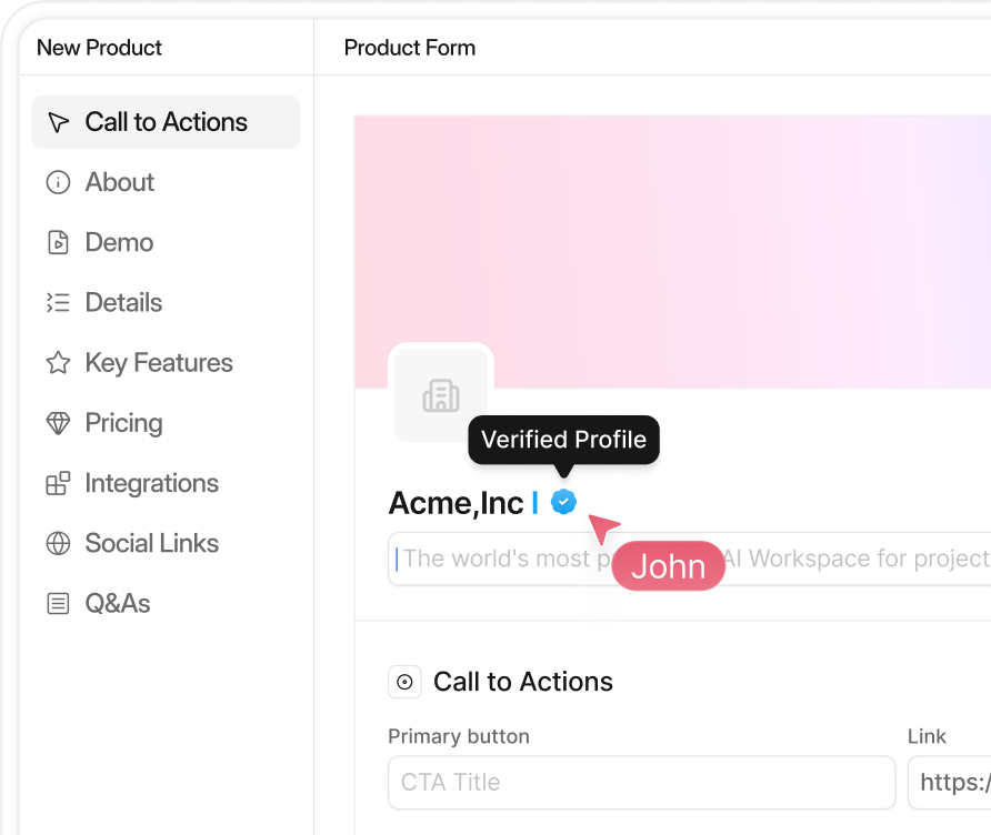Editing product details, pricing, and integrations