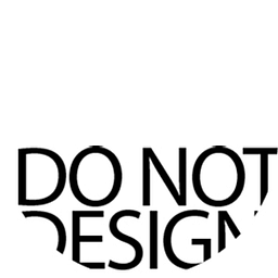 Do Not Design logo