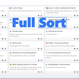 Full Sort logo