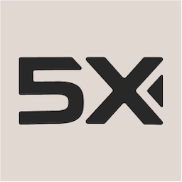 5X logo