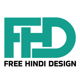 Free Hindi Design logo